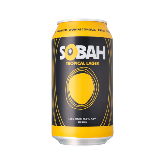 Sobah Tropical Lager 375ml (24 Pack)