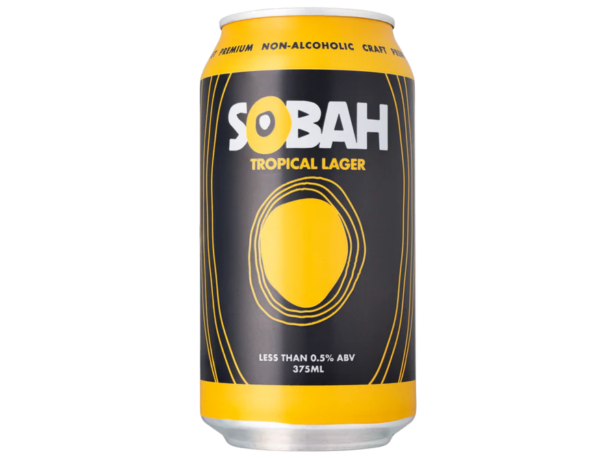 Sobah Tropical Lager Non Alcoholic Beer